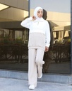 Chic casual set, beige and off-white