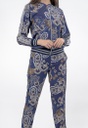 Printed Jacket with Trouser Set
