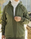 Green Jacket with Trouser Set - 2 Pcs