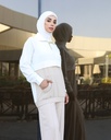 Chic casual set, beige and off-white