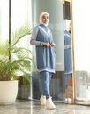 Blue Jacket With Pants - 3 Pieces