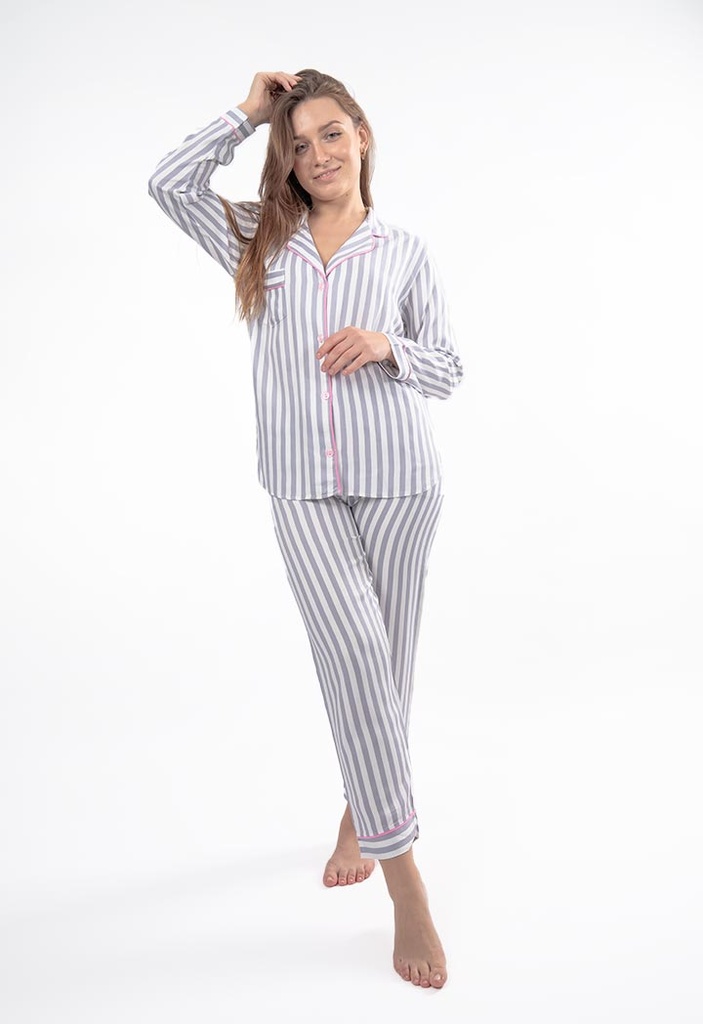 Gray Pajamas Set