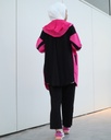 Fuchsia Colored Jacket With Pants - 3 Pieces