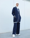 Dark Blue Jacket With Pants - 3 Pieces