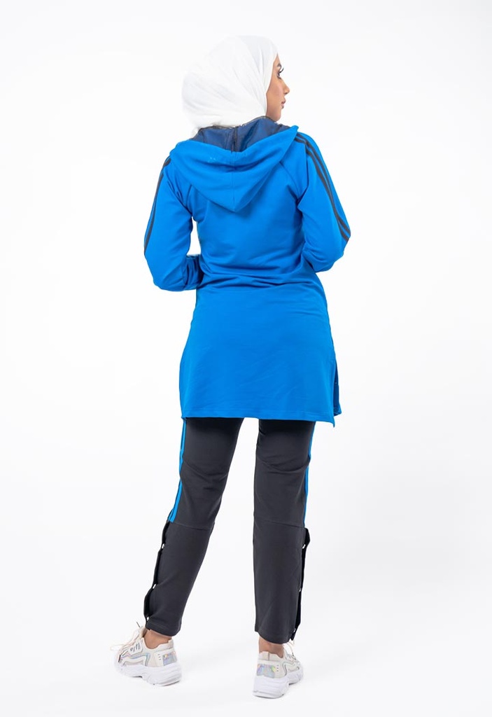Blue Jacket with Trouser Set