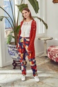 Knitted and Paisley Set Of Three Pajamas