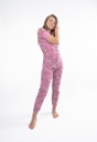 Flowery Pink Pajamas Set