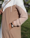 Brown Jacket with Black Trouser Set 