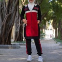 Red Jacket with Trouser Set - 2 Pcs