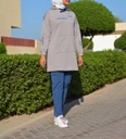 Gray Jacket with Trouser Set - 2 Pcs